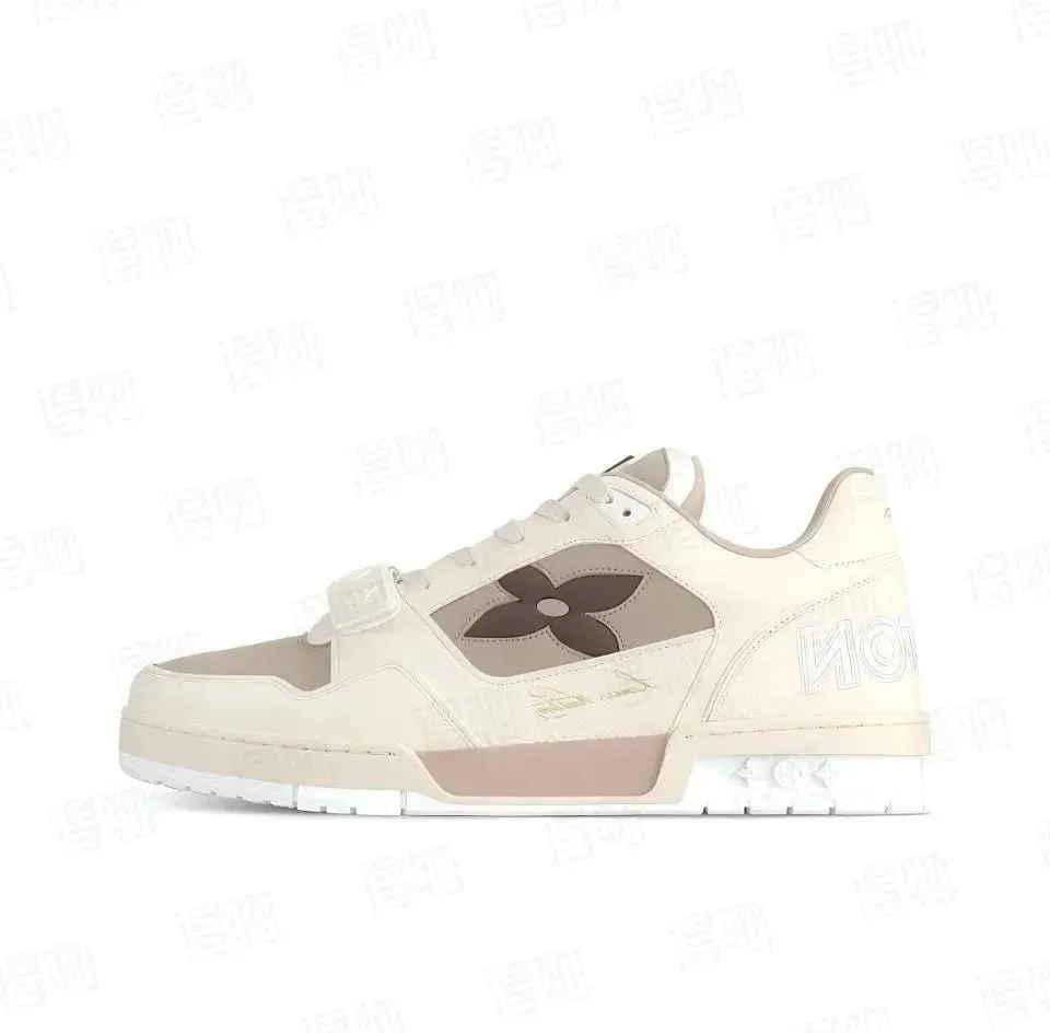 25 Four leaf clover white brown