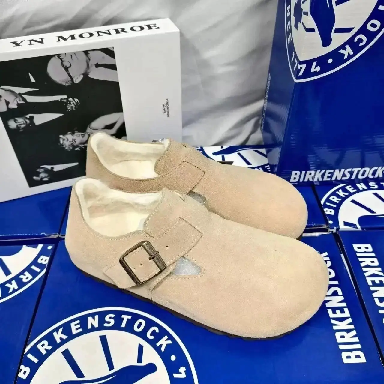 All inclusive sand colored velvet